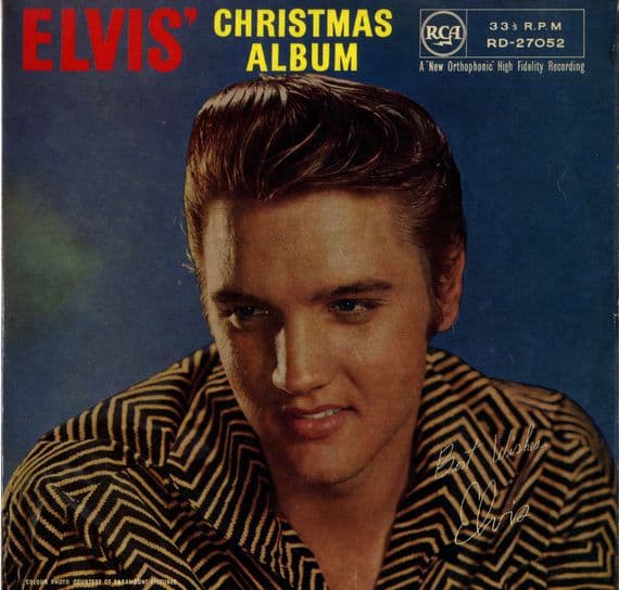 Elvis Presley - Elvis' Christmas Album (RD 27052)  RCA Victor - Red Spot - M-