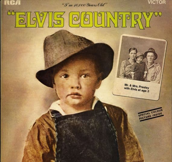 Elvis Presley - Elvis Country (SF 8172)  Blue Label with Bonus Pic.   M-