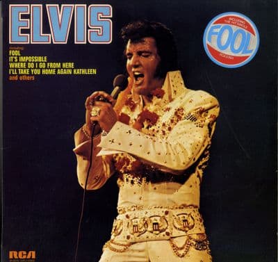 Elvis Presley - Elvis - Fool (SF 8378) With 'Fool Sticker' M-