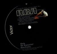 Elvis Presley - Elvis For Everyone (LSP 3450) Mis-Printed Label