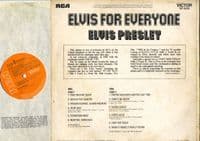 Elvis Presley - Elvis For Everyone (SF 8232) Sleeve Oddity