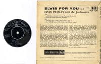 Elvis Presley - Elvis For You Vol. 2 (RCX 7143)