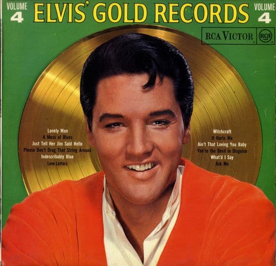 Elvis Presley  - Elvis' Gold Records Volume 4 (RD 7924)
