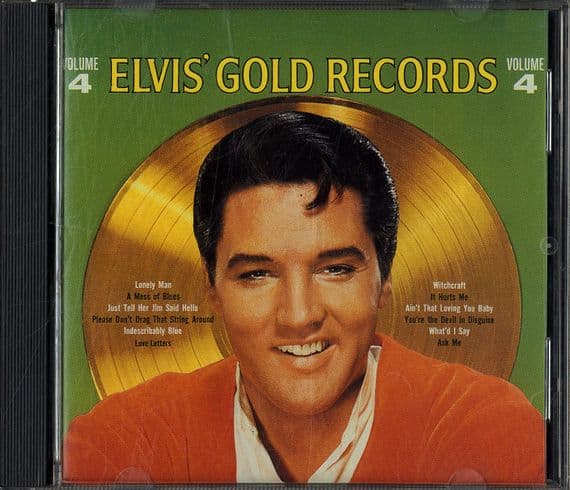 Elvis Presley - Elvis' Gold Records Volume 4  - USA CD