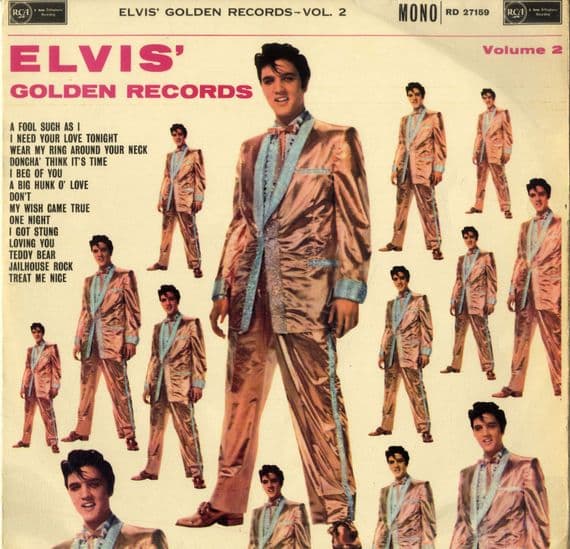 Elvis Presley - Elvis Golden Records Volume 2 RD 27159 RCA Victor