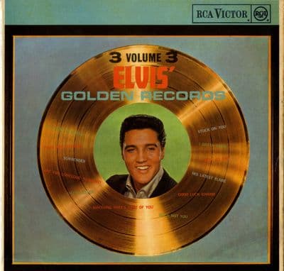 Elvis Presley - Elvis' Golden Records Volume 3 (RD 7630) RCA Victor  - Red Spot