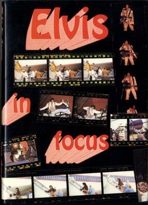 Elvis Presley - Elvis In Focus - Hardback Book by Sean Shaver - Autographed