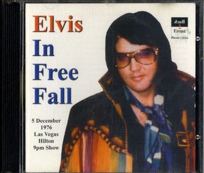 Elvis Presley -Elvis In Free Fall  - Back 2 Front  CD