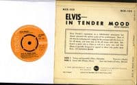 Elvis Presley - Elvis In Tender Mood (RCX 135)  Orange Label