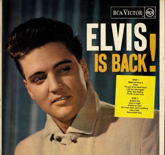 Elvis Presley - Elvis Is Back ! (SF 5060) M-