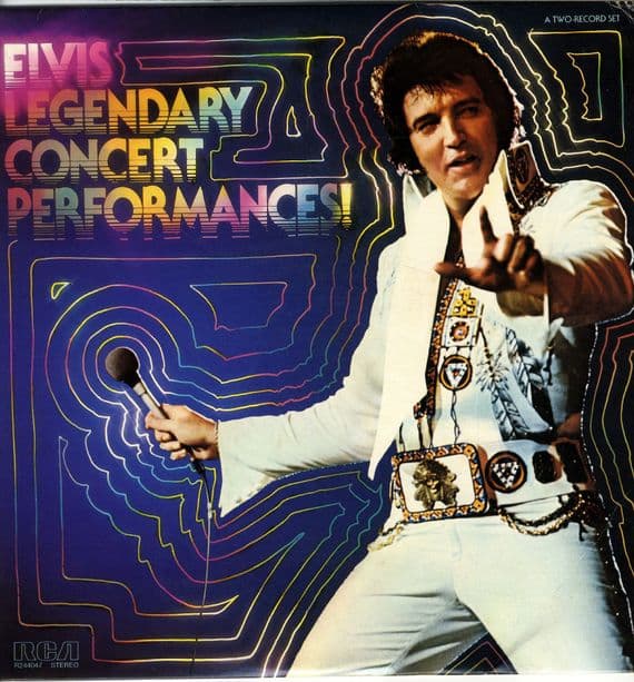 Elvis Presley - Elvis Legendary Concert Performances (R244047) 2 x LP Set - Club Edition - M-