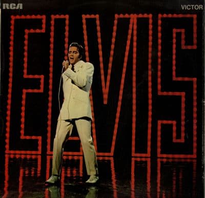Elvis Presley - Elvis NBC TV Special (RD 8011) Small Orange Mono