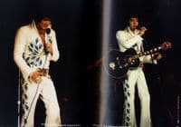 Elvis Presley - Elvis On Stage - Hardback Book by Keith Alverson