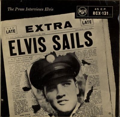 Elvis Presley - Elvis Sails (RCX 131) Round Centre