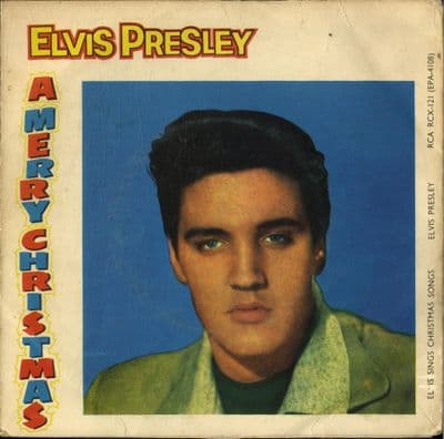 Elvis Presley - Elvis Sings Christmas Songs (RCX 121) Gatefold Sleeve