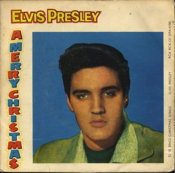 Elvis Presley - Elvis Sings Christmas Songs (RCX 121) Gatefold Sleeve