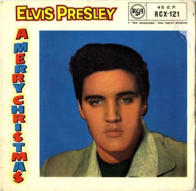 Elvis Presley - Elvis Sings Christmas Songs (RCX 121) Wrong Label Rarity