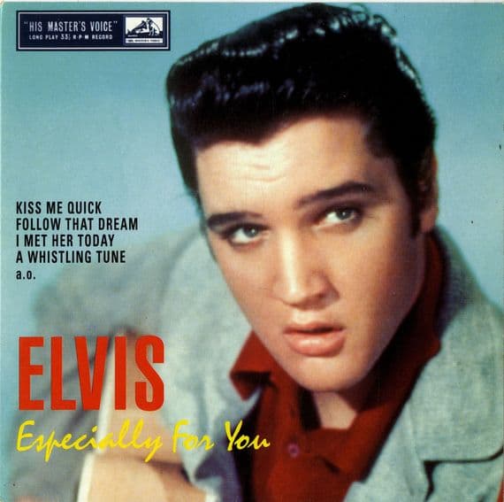 Elvis Presley - Especially For You (DLP 1162) White Vinyl 10
