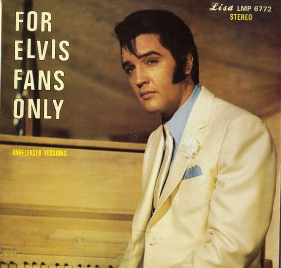 Elvis Presley - EU - For Elvis Fans Only (LMP 6772)