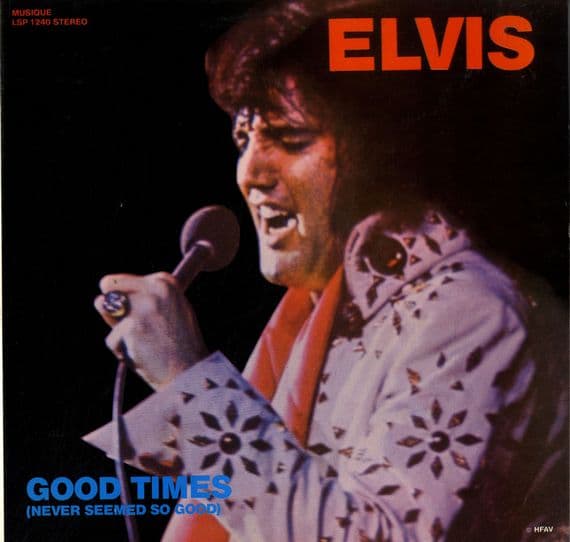 Elvis Presley - EU - Good Times (Never Seemed So Good) LSP 1240 - M-/M-