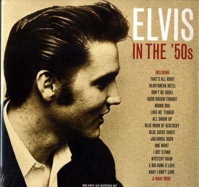 Elvis Presley - EU - In The 50's (NOT3LP270) Red Vinyl  3 x LP Set - New/Sealed