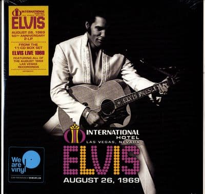 Elvis Presley - EU - International Hotel Las Vegas, Nevada August 26, 1969 - 2 x LP Set - New/Sealed