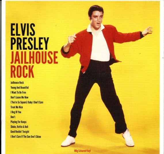 Elvis Presley - EU - Jailhouse Rock (NOTLP 279) 180 gram Yellow Vinyl  - M-