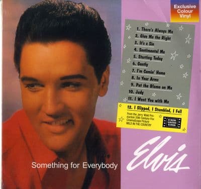 Elvis Presley - EU - Something For Everybody (1095 HF) New/Sealed - Purple Vinyl