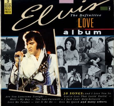 Elvis Presley - EU - The Definitive Love Album (PL90063) 2 x LP Set