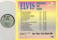 Elvis Presley - EU - Through The Years Vol. 2 - Anyway You Want Me (11003) M-/M