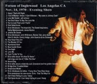 Elvis Presley - Forum Of Ingelwood, Los Angeles - Suzy Wong CD