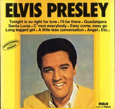 Elvis Presley - France - C'Mon Everybody (6886 807) M-/M-