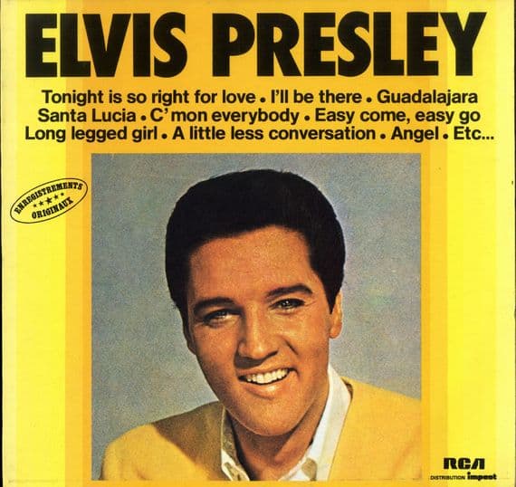 Elvis Presley - France - C'Mon Everybody (6886 807) M-/M-