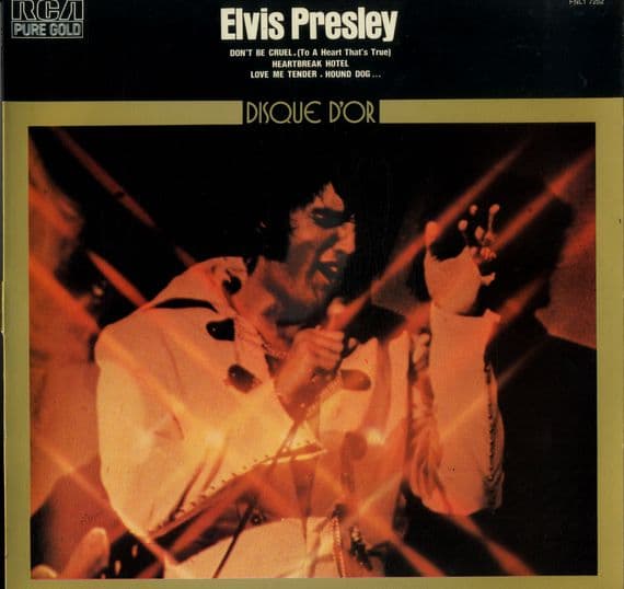Elvis Presley - France - Disque D'Or (FNL1 7252) M-/M-