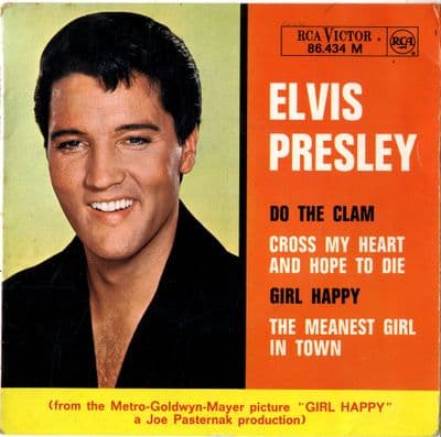 Elvis Presley - France - Do the Clam - Girl Happy (86.434)