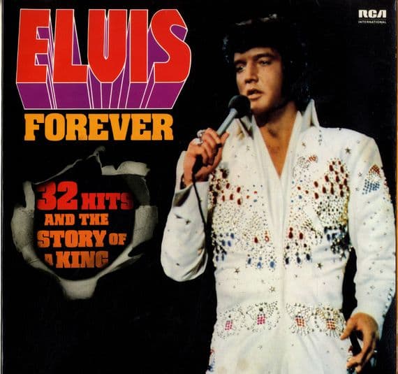 Elvis Presley - France - Elvis Forever (PJL2-8024) Black Label - M-/M