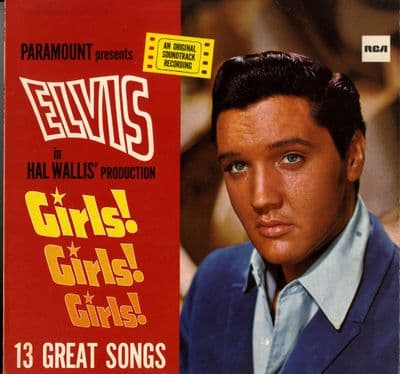 Elvis Presley - France - Girls ! Girls ! Girls ! (LSP 2621) Orange  Label - M-