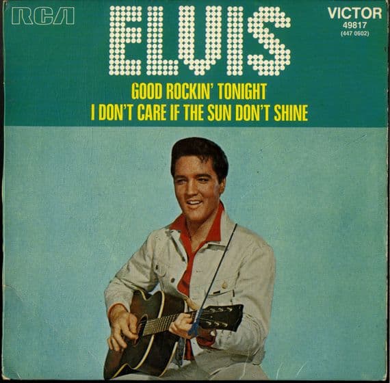 Elvis Presley - France - Good Rockin' Tonight/I Don't Care If The Sun Don't Shine (49817)