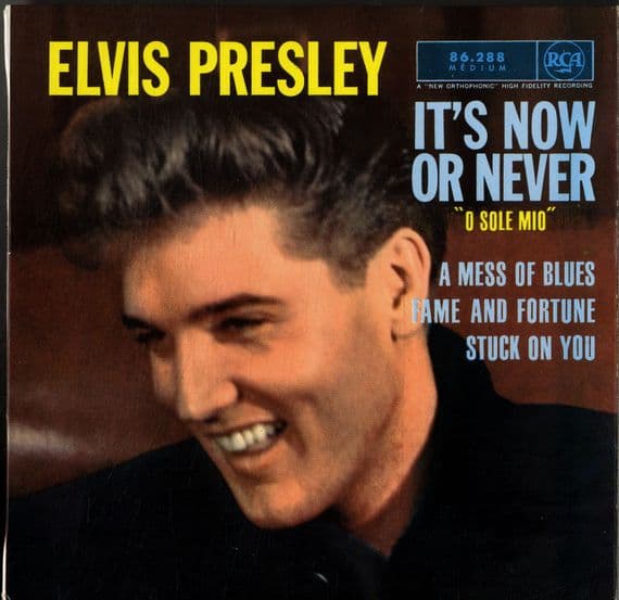 Elvis Presley - France - It's Now Or Never (86.288) RCA - M-/M-