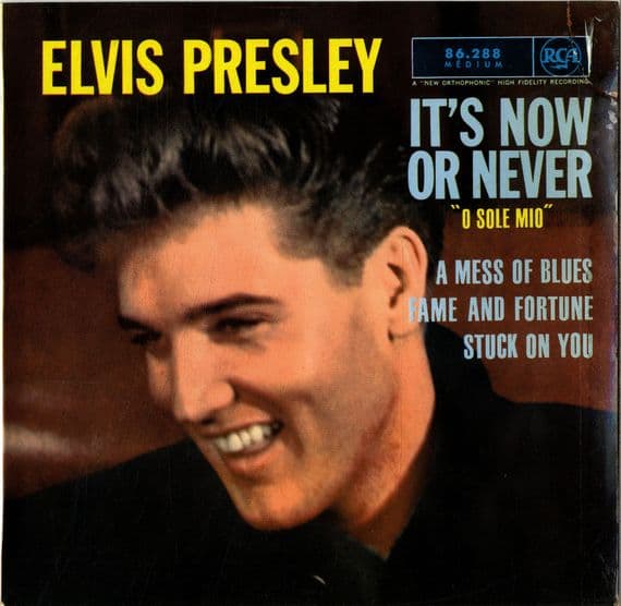 Elvis Presley - France - It's Now Or Never (86.288) RCA Victor - M-