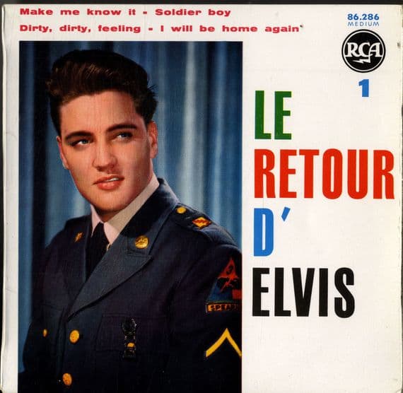 Elvis Presley - France - Le Retour D' Elvis 1 (86.286) M-/M-