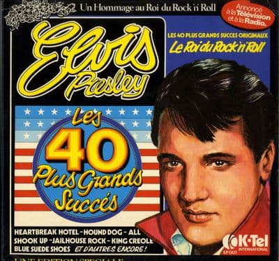Elvis Presley - France - Les 40 Plus Grands Succes (EP 001) 2 x LP Set