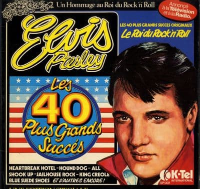 Elvis Presley - France - Les 40 Plus Grands Succes (EP 001) 2 x LP Set