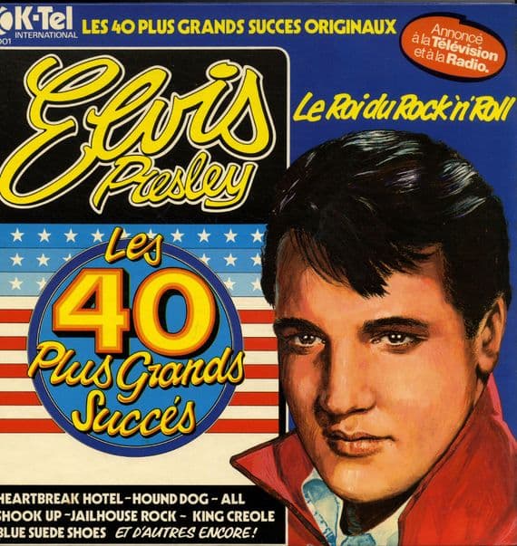 Elvis Presley - France - Les 40 Plus Grands Succes (EP 001) 2 x LP Set - M-/M-