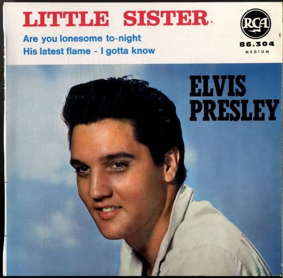 Elvis Presley - France - Little Sister (86.304) M-/M-