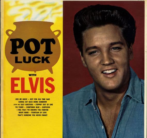 Elvis Presley - France - Pot Luck (PL 42737) - Different Back Sleeve - M-