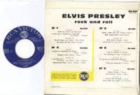 Elvis Presley - France - Rock And Roll No. 2 - Tutti Frutti - Blue Moon (86.291) Ex/Ex