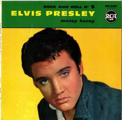 Elvis Presley - France - Rock And Roll No. 5 - Money Honey (86.293) Ex/Ex
