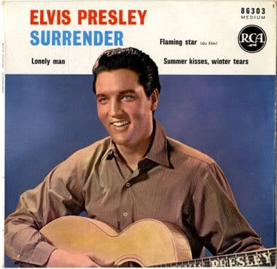 Elvis Presley - France - Surrender - Flaming Star (86303) M-/Ex