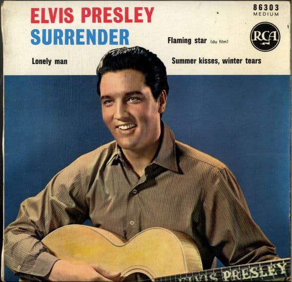 Elvis Presley - France - Surrender - Flaming Star (86303) RCA - Ex